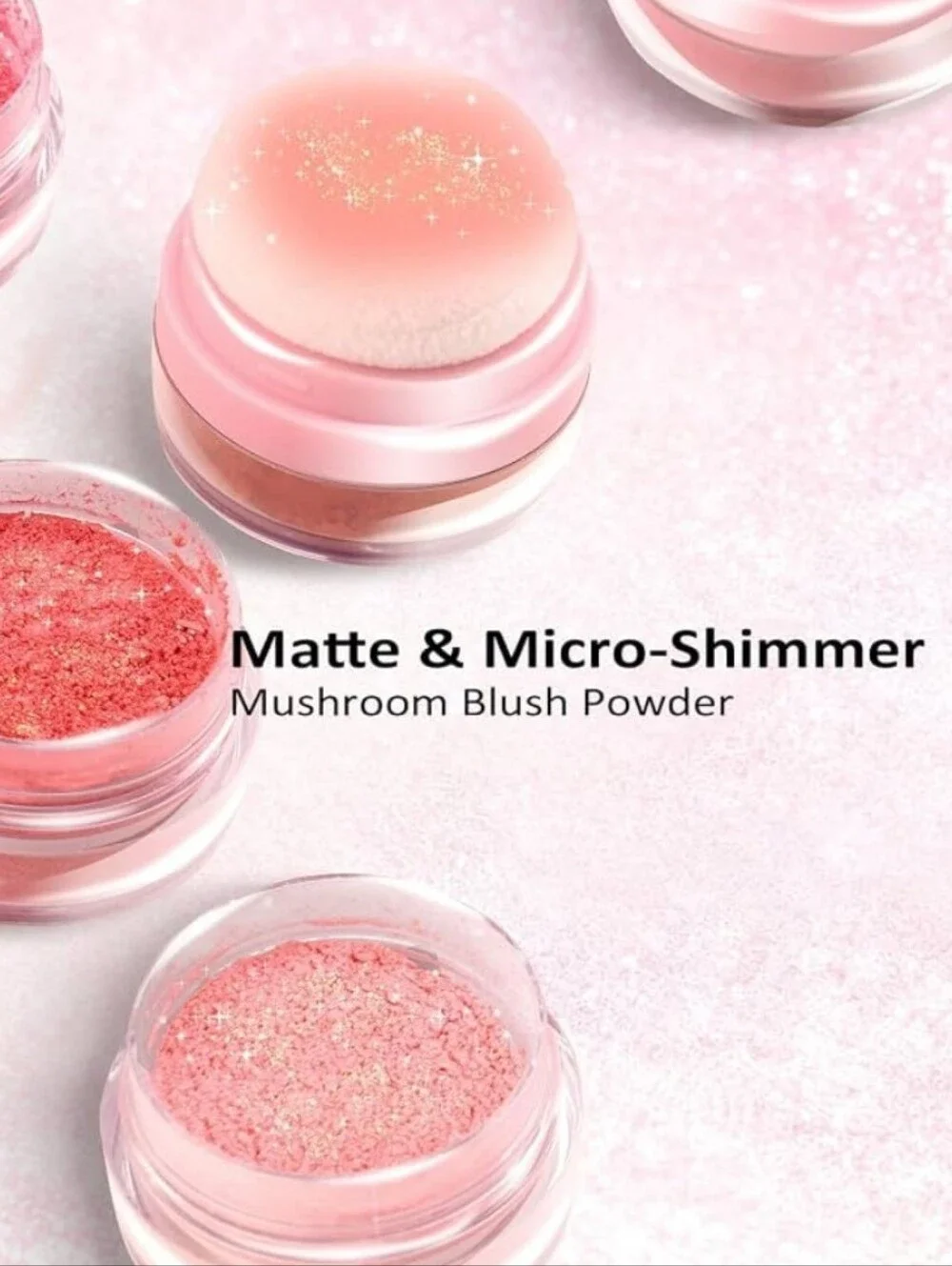 🆕️Orange Pink Micro Shimmer Blush